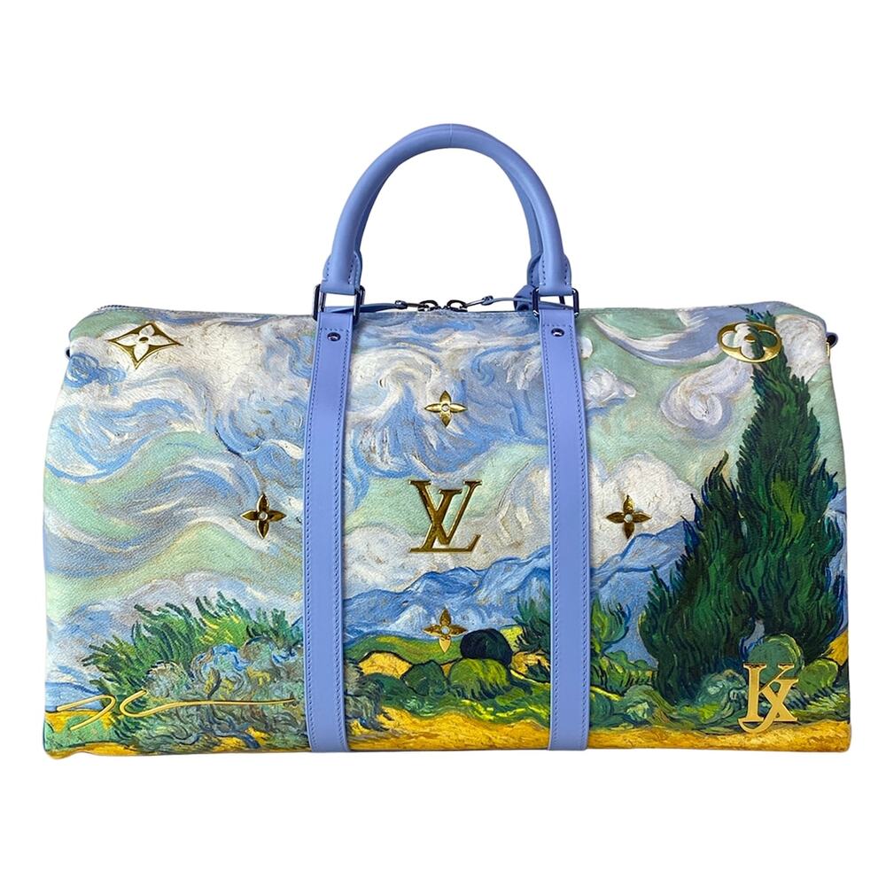 Louis Vuitton Keepall Bandouliere 50 Masters Collection Boston Bag M43347 Light - Picture 3 of 16